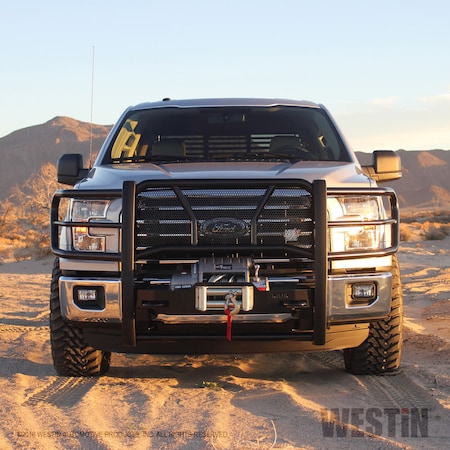 Westin Automotive (KIT) 15-C F150 HDX WINCH MOUNT GRILLE GUARD-BLACK 57-93835